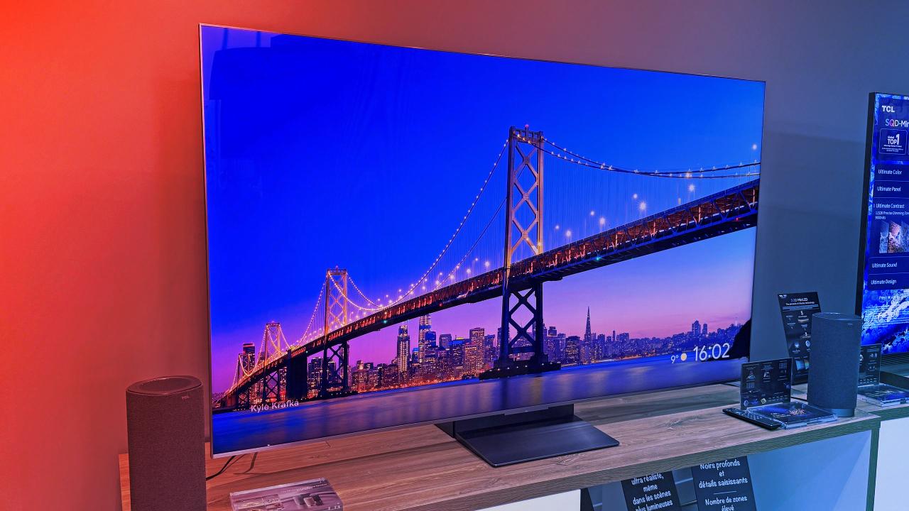 Az új TCL SQD mini-LED-ek ár-értékben lenyomják az LG OLED-et
