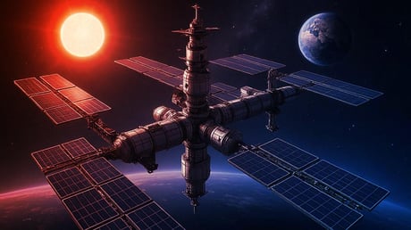 Az űrből sugárzott napenergia éjjel is pörgeti a Meta szerverfarmjait