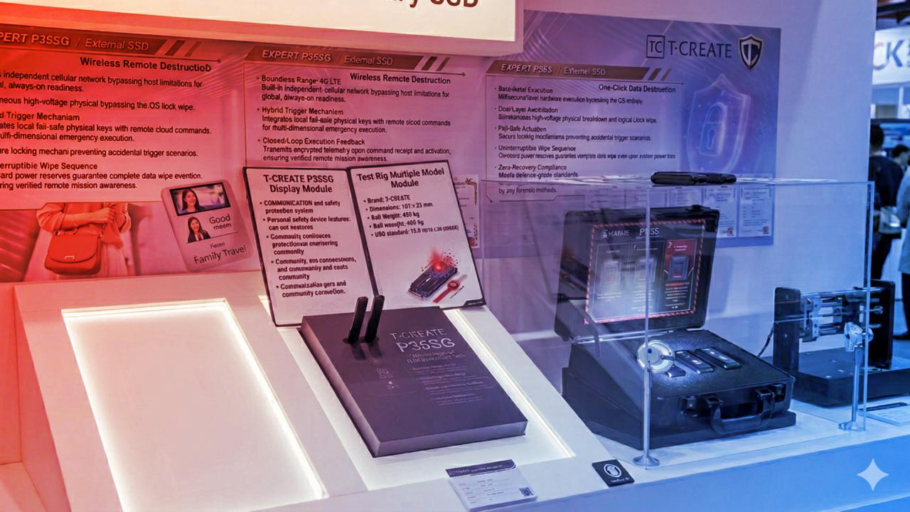 A beépített 4G-modemes SSD, amit távolról is megsemmisíthetsz – James Bondnak tervezve