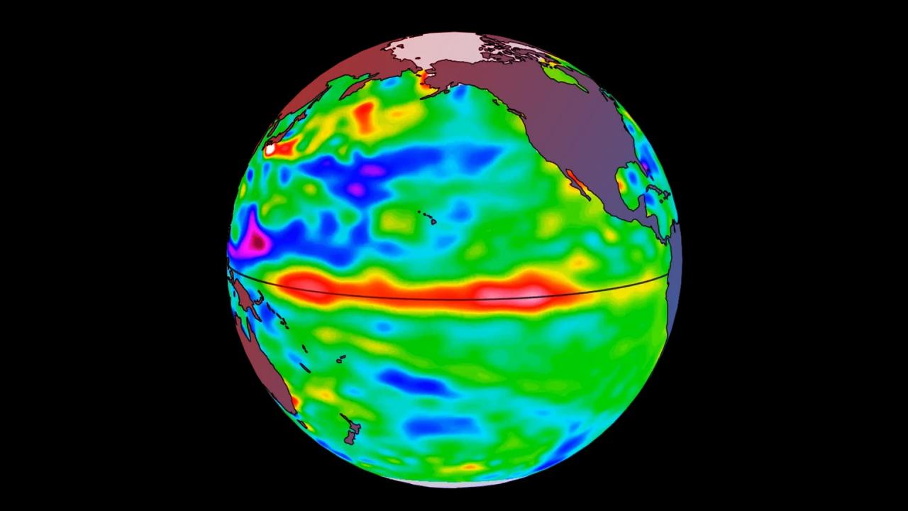 A NASA óriási óceáni melegfoltot észlelt, jöhet az El Niño