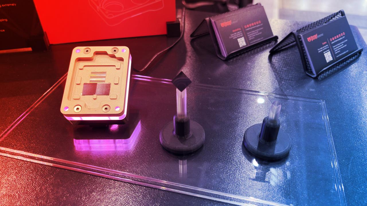 A Thermal Grizzly gyémántlapos CPU-blokkja 3–4× jobb – 500 €/lap