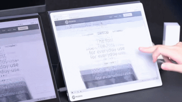 Az első 60 Hz-es E‑ink monitor tényleg megérkezett