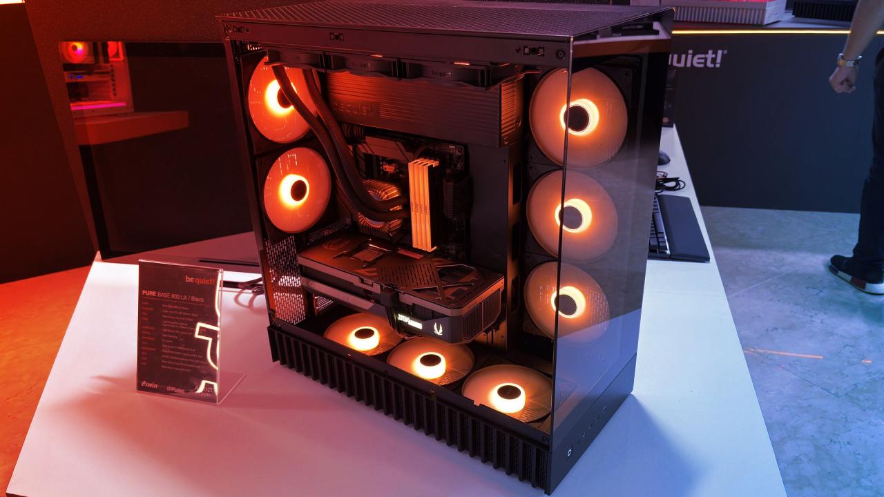 Az óriás Be Quiet! Pure Base 803: hét HDD-nek, maximális teljesítményre