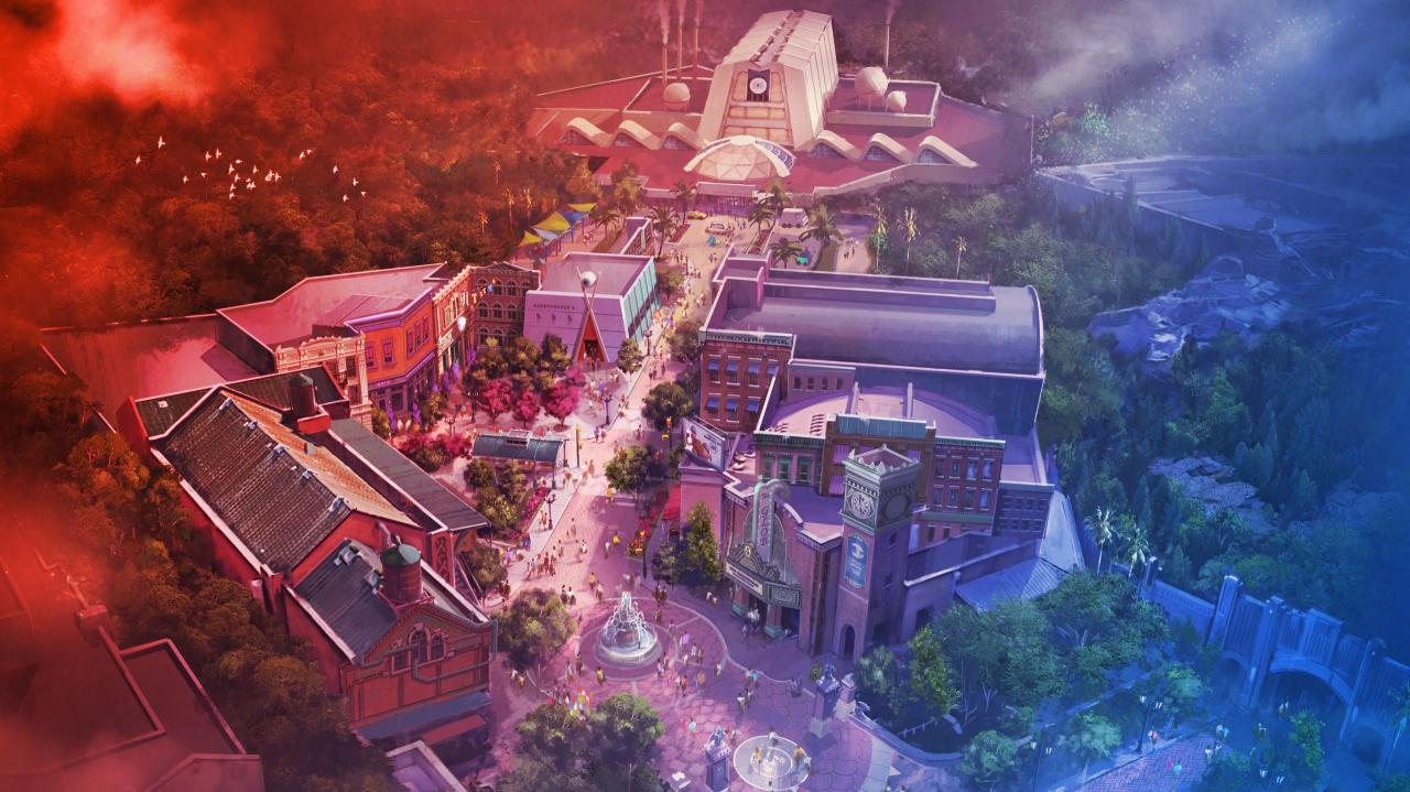 Benéztem az építési palánkok mögé: már épül Monstropolis Disney Worldben