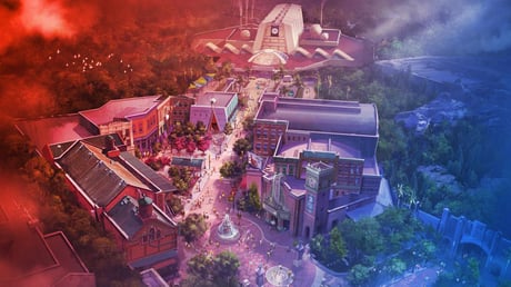Benéztem az építési palánkok mögé: már épül Monstropolis Disney Worldben