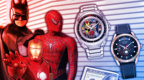 Vásárolj legendás, Marvel- és DC-hősök ihlette órákat