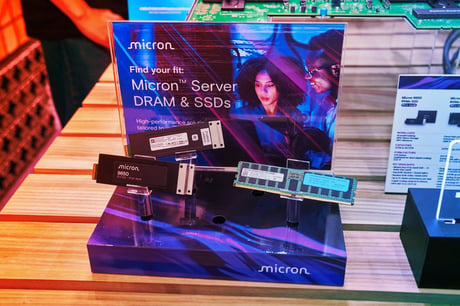 A Computexen debütált a Micron első PCIe 6.0-s adatközponti SSD-je, a 9650