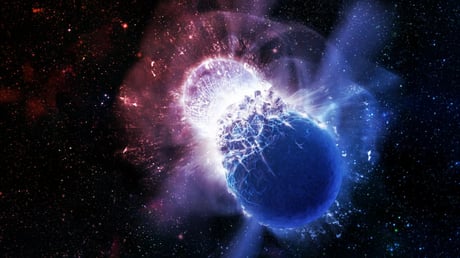 A neutroncsillag-ütközések titka: az új MI-modell felfedi a nehéz elemek eredetét