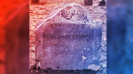Az egyik legkorábbi amerikai szabad fekete sírkő került elő Bostonban