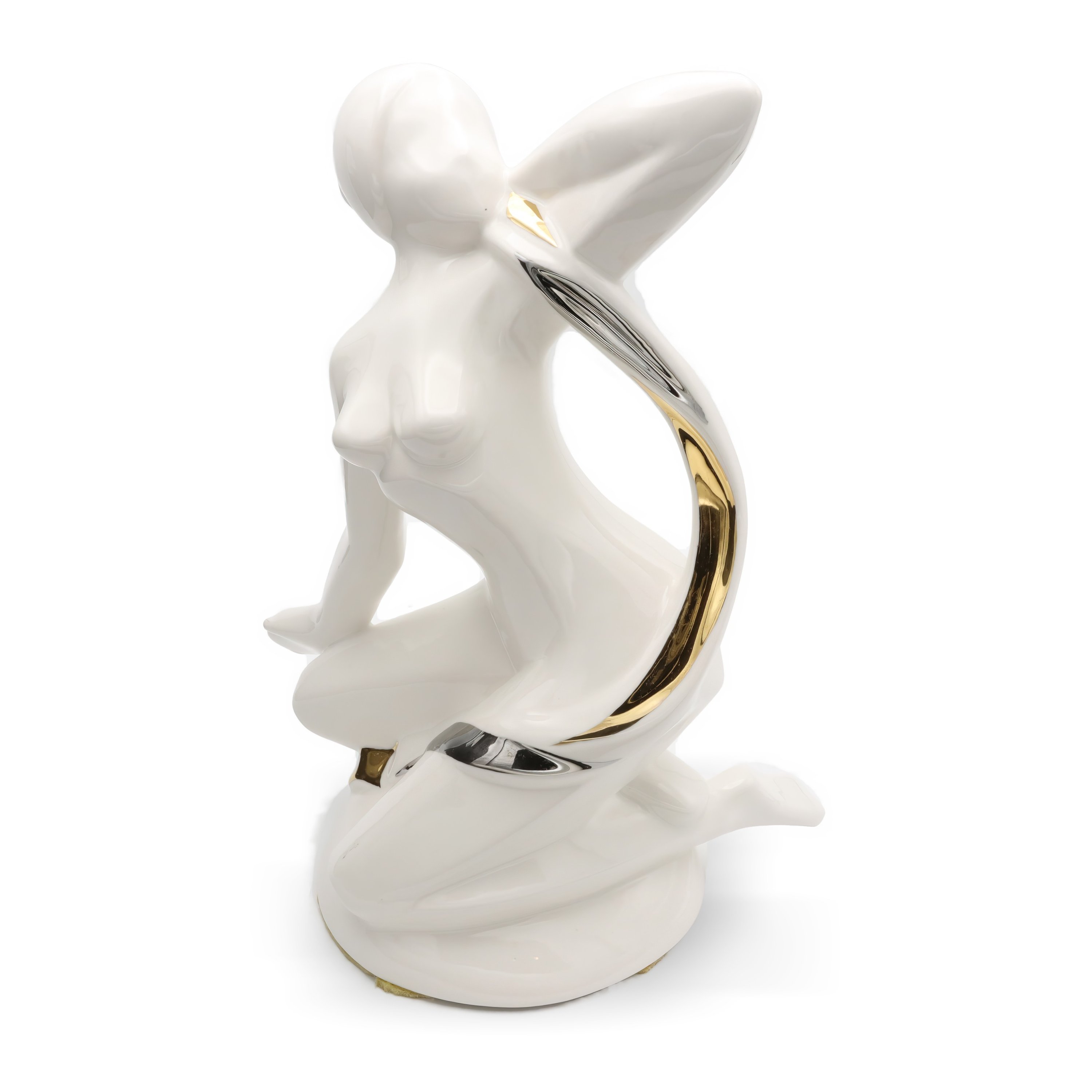 Art Deco Woman, Nude Sexy Woman, Elegant Statue, Timeless Collectible Sculpture, Exquisite Vintage Home Decor Piece