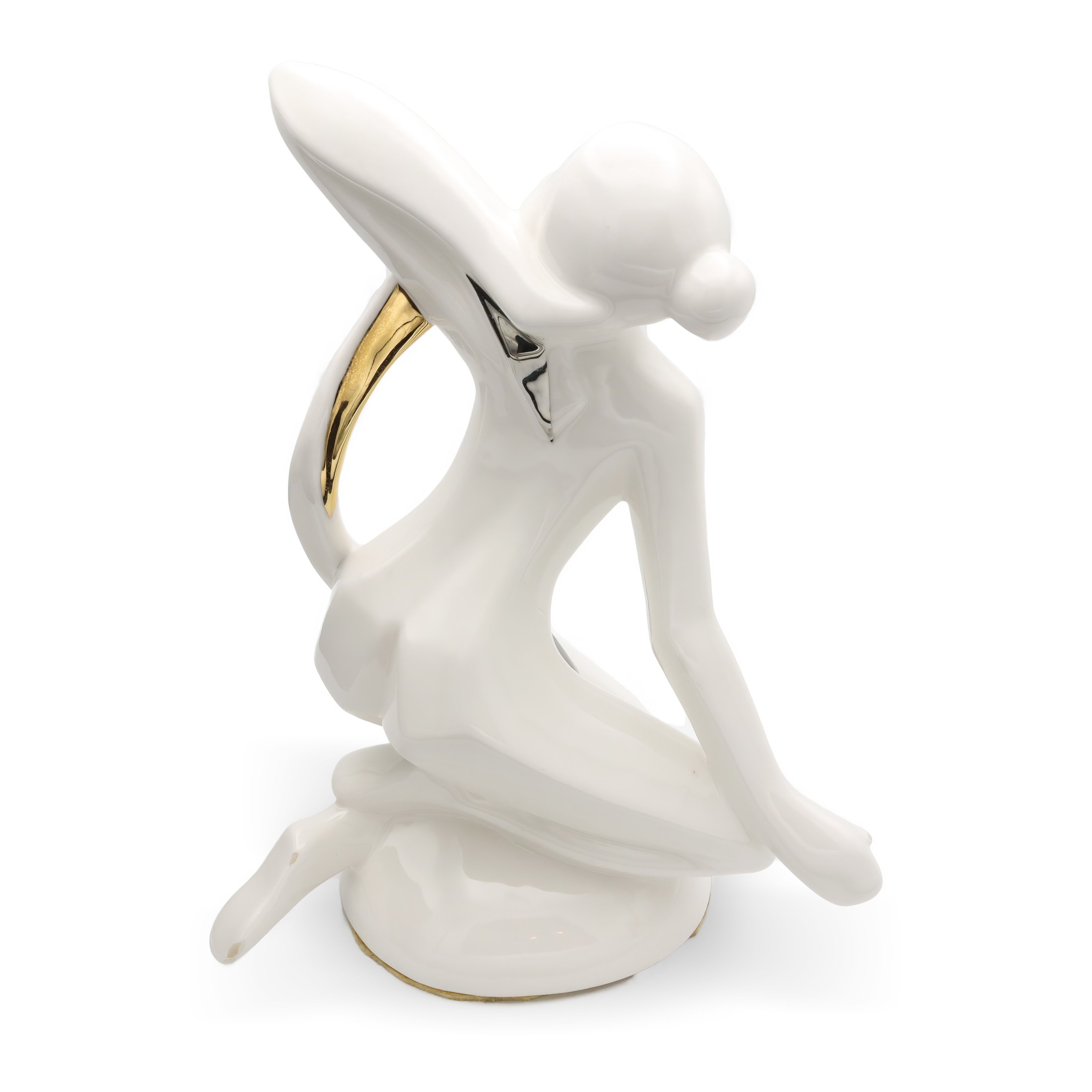 Art Deco Woman, Nude Sexy Woman, Elegant Statue, Timeless Collectible Sculpture, Exquisite Vintage Home Decor Piece