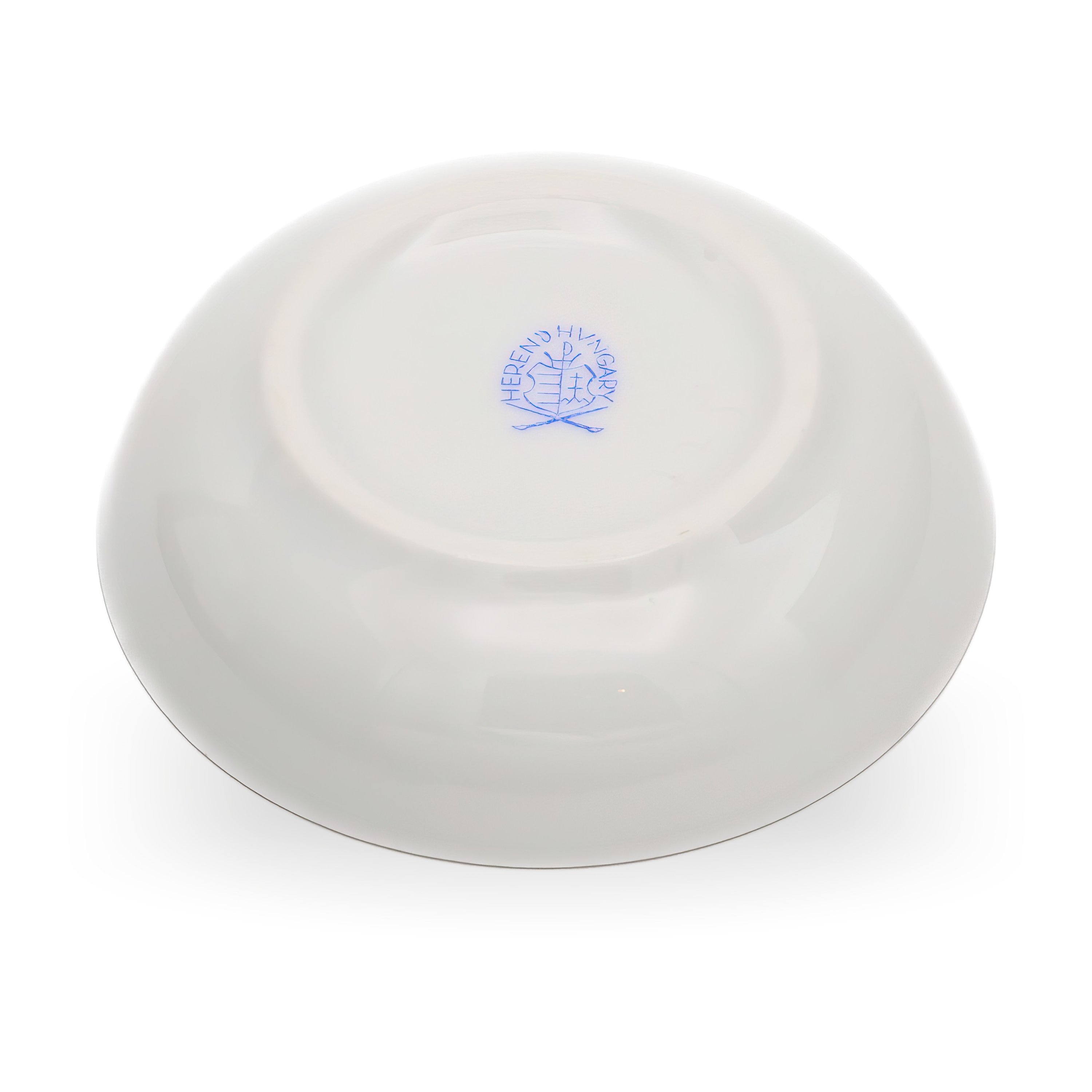 Antique Herend Trinket Tray, Jewelry Bowl, Hand Painted Porcelain Mini Tray, Vintage Collectible Dish