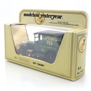 Y-5 Talbot Lipton’s Tea - 1927 Vintage Van - Tea Delivery Vehicle - Made In England - Die-cast Collectible
