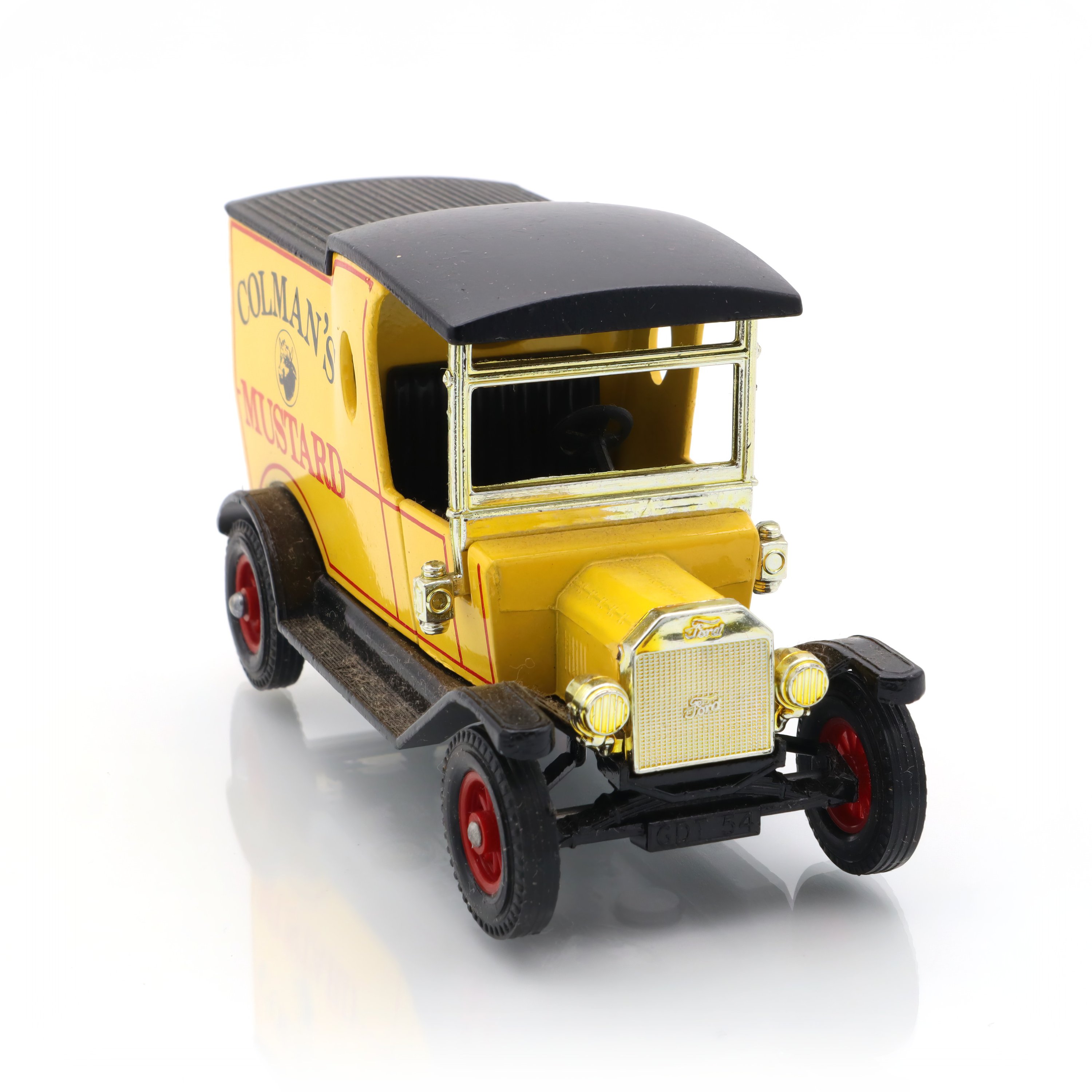 Y-12 1912 Ford Model T - Colman’s Mustard Limited Edition - Diecast Collectible - Matchbox Models Of Yesteryear - Vintage Toy Vehicle