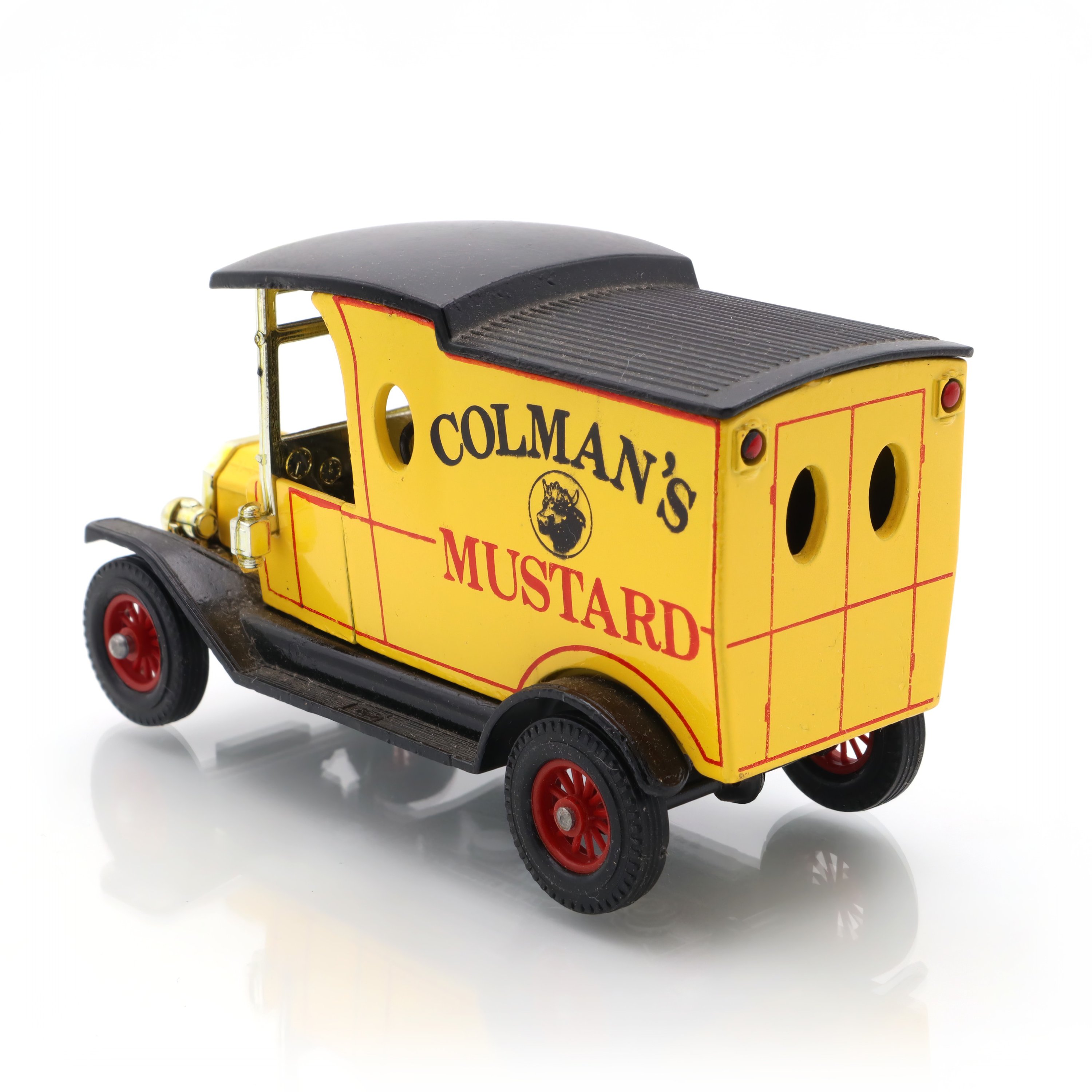 Y-12 1912 Ford Model T - Colman’s Mustard Limited Edition - Diecast Collectible - Matchbox Models Of Yesteryear - Vintage Toy Vehicle