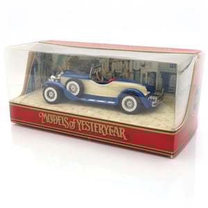 Y-14 1931 Stutz Bearcat - Antique Diecast Replica - Collectible Vintage Model - Classic Car Display Piece
