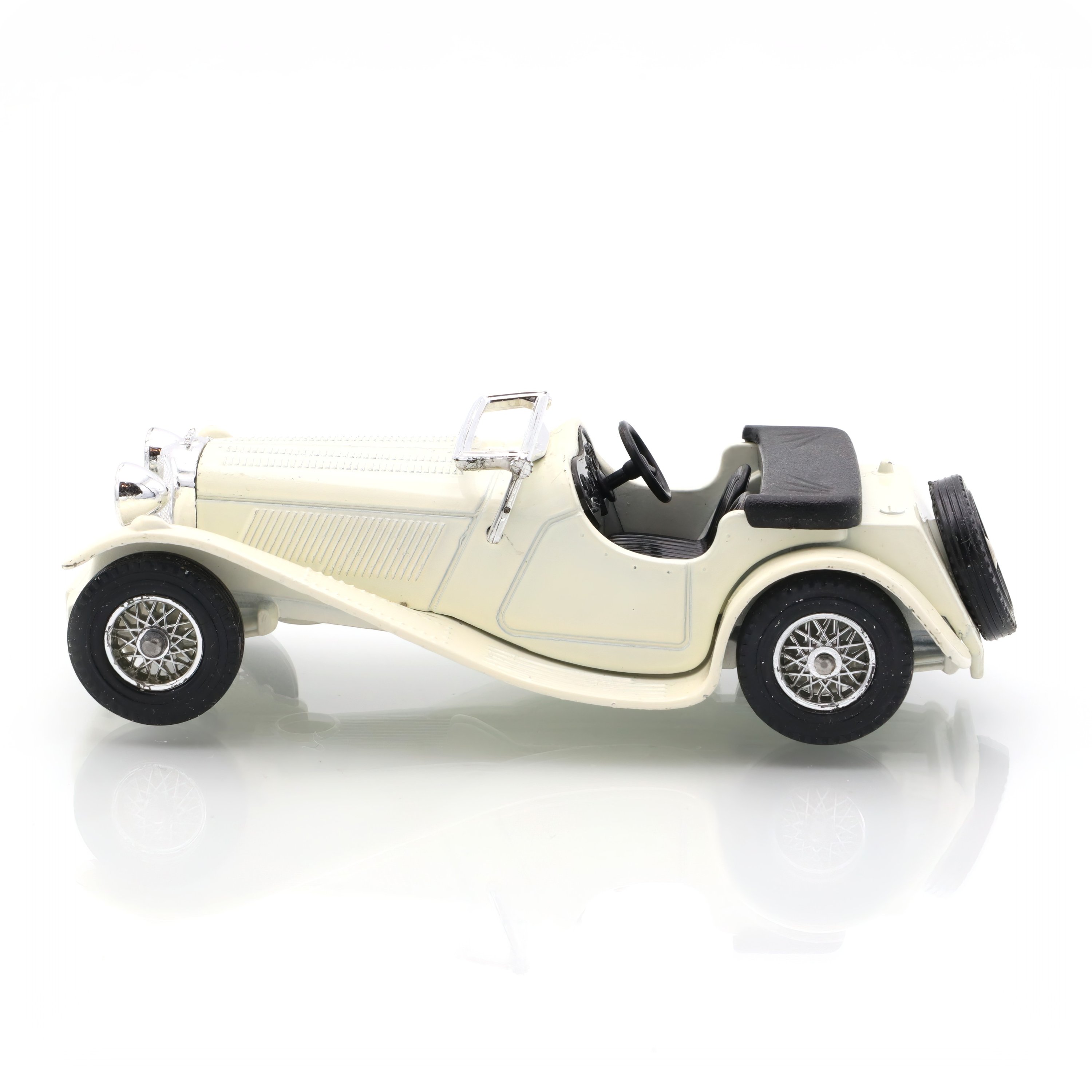 Y-1 1936 Jaguar SS100 - Vintage Diecast Collectible - Models Of Yesteryear - Lesney Matchbox - Classic Sports Car - Mint Condition