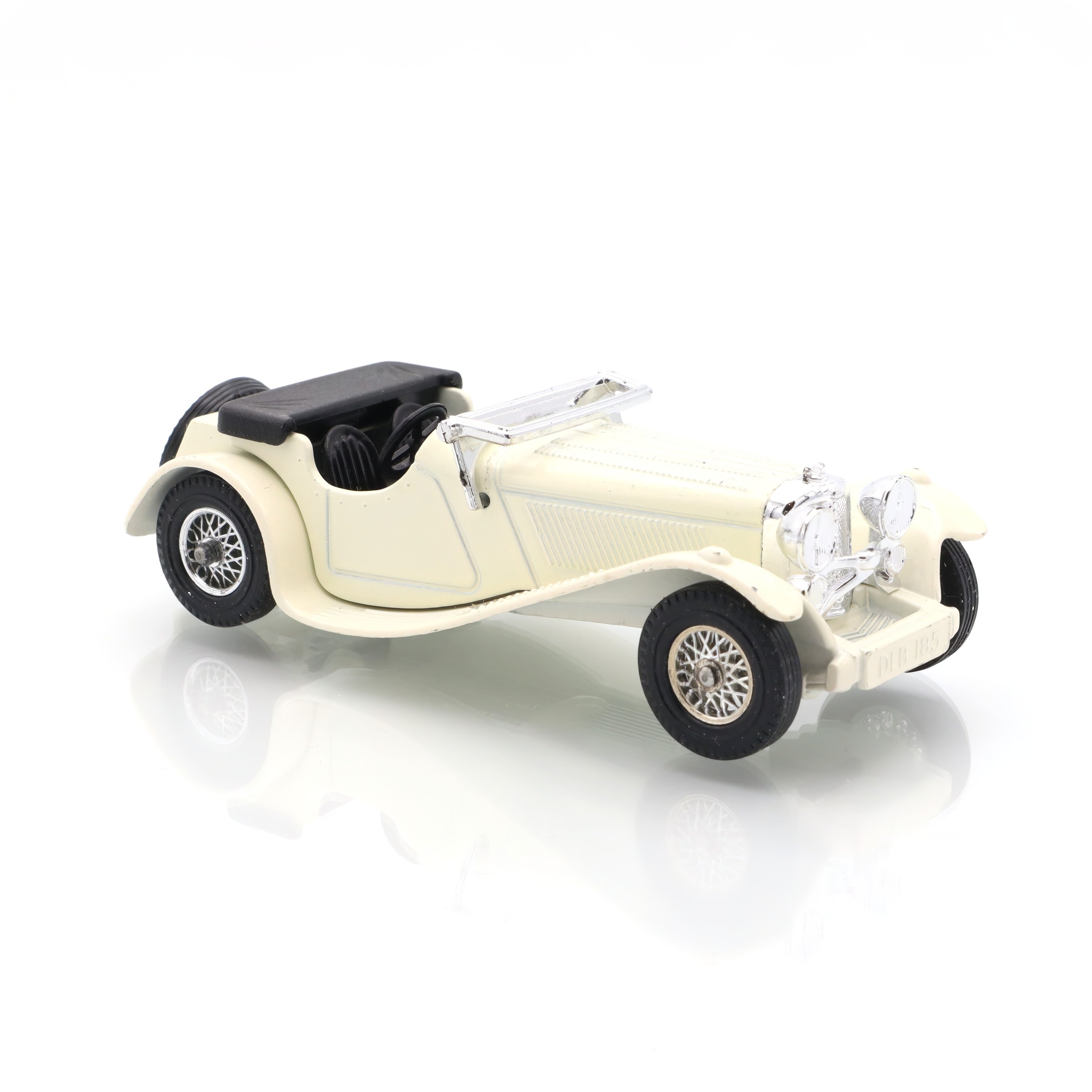 Y-1 1936 Jaguar SS100 - Vintage Diecast Collectible - Models Of Yesteryear - Lesney Matchbox - Classic Sports Car - Mint Condition