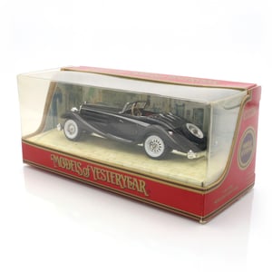 Y-20 Mercedes Benz Roadster - Vintage Diecast Collectible - Matchbox Models Of Yesteryear - Rare Antique Toy - Classic Car Miniature