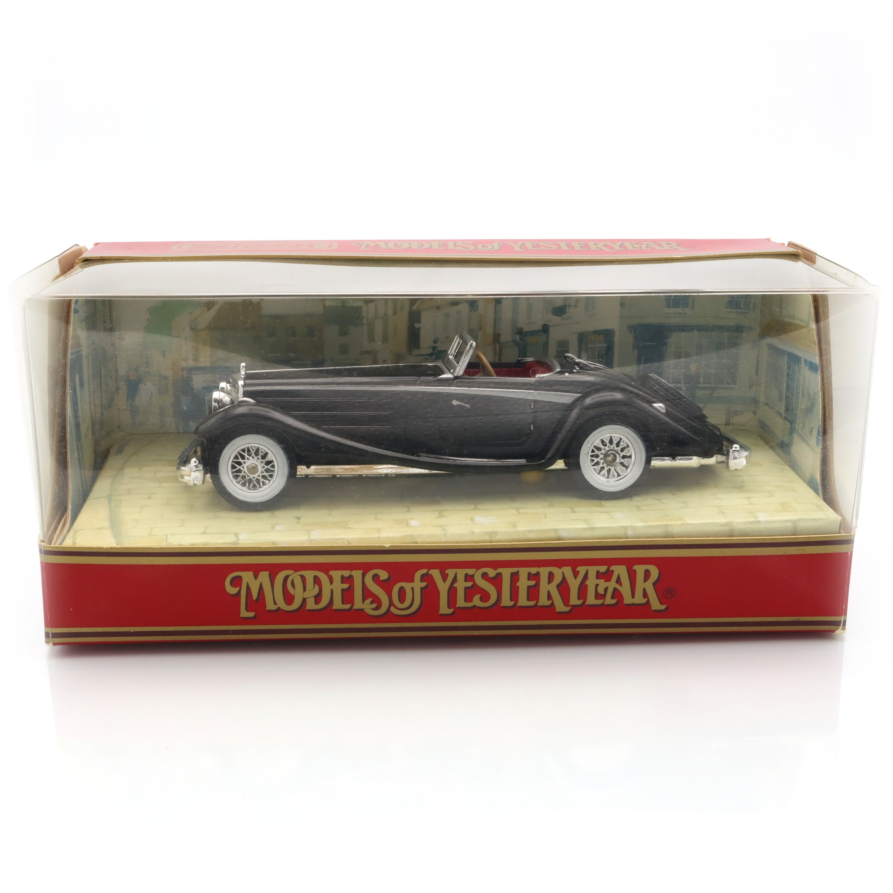 Y-20 Mercedes Benz Roadster - Vintage Diecast Collectible - Matchbox Models Of Yesteryear - Rare Antique Toy - Classic Car Miniature