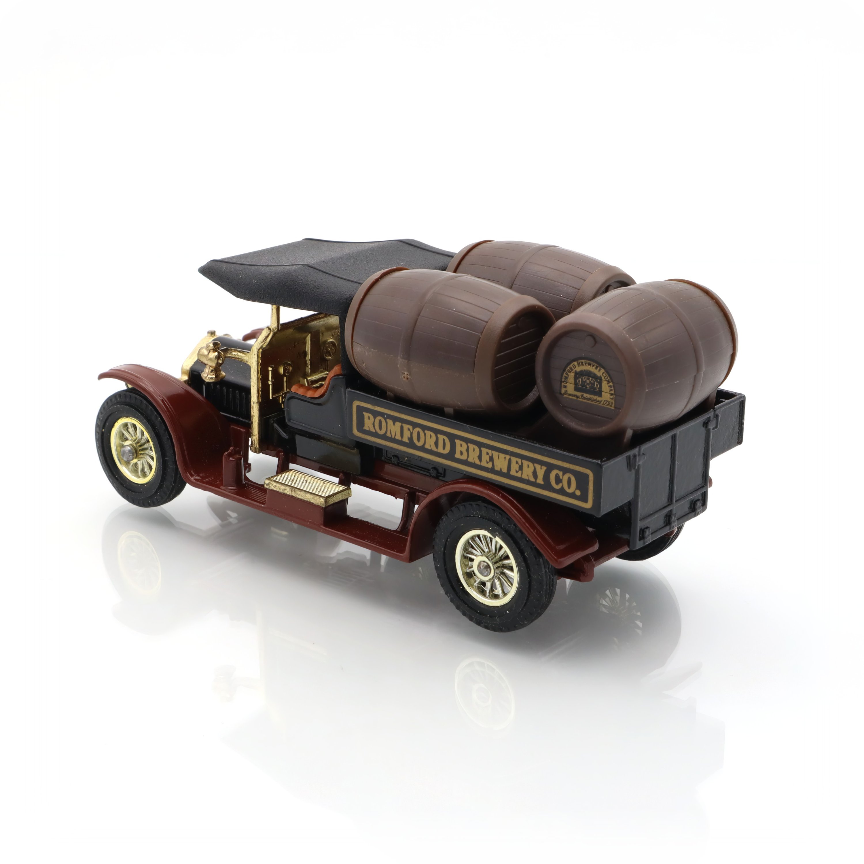 Y-26 1918 Crossley Beer Lorry - Vintage Diecast - Collectible Model - Brewery Theme - Classic Commercial Vehicle