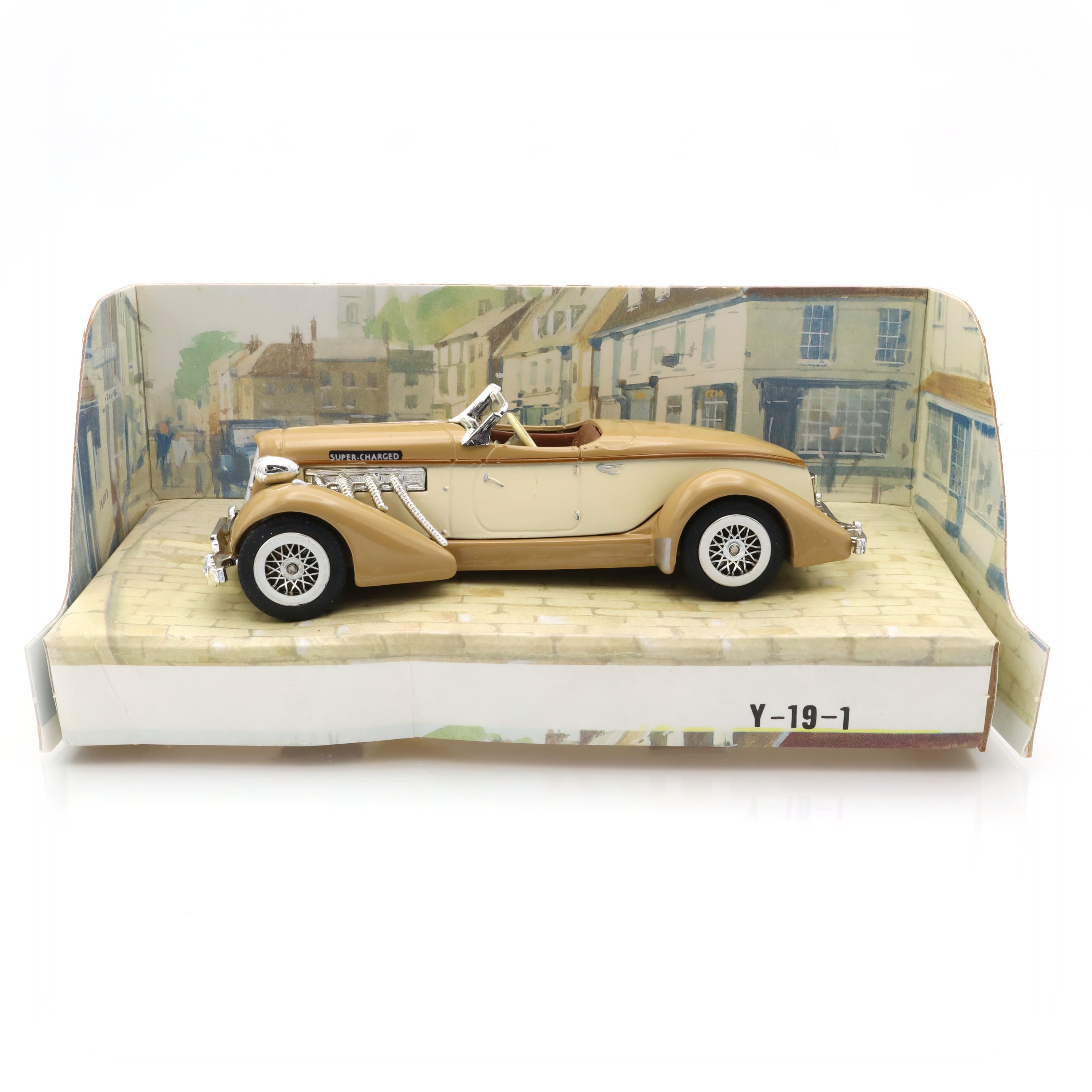 Y-19 Auburn 851 Roadster - Vintage Diecast Car - Collectible Matchbox - Scale Model Vehicle - 1930s American Classic