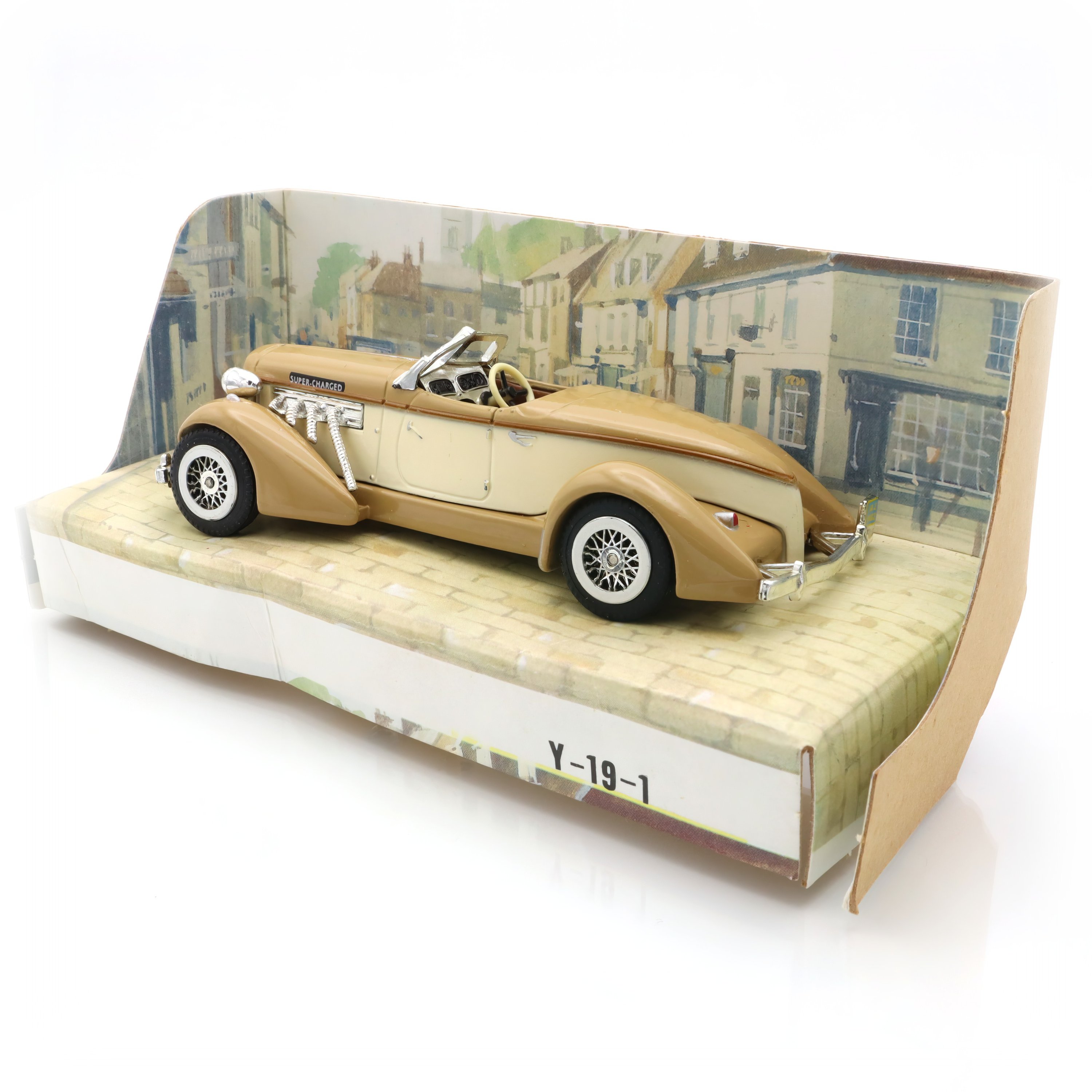 Y-19 Auburn 851 Roadster - Vintage Diecast Car - Collectible Matchbox - Scale Model Vehicle - 1930s American Classic