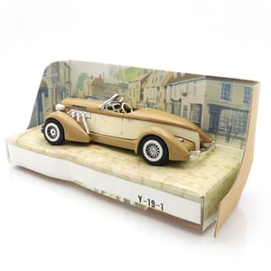 Y-19 Auburn 851 Roadster - Vintage Diecast Car - Collectible Matchbox - Scale Model Vehicle - 1930s American Classic