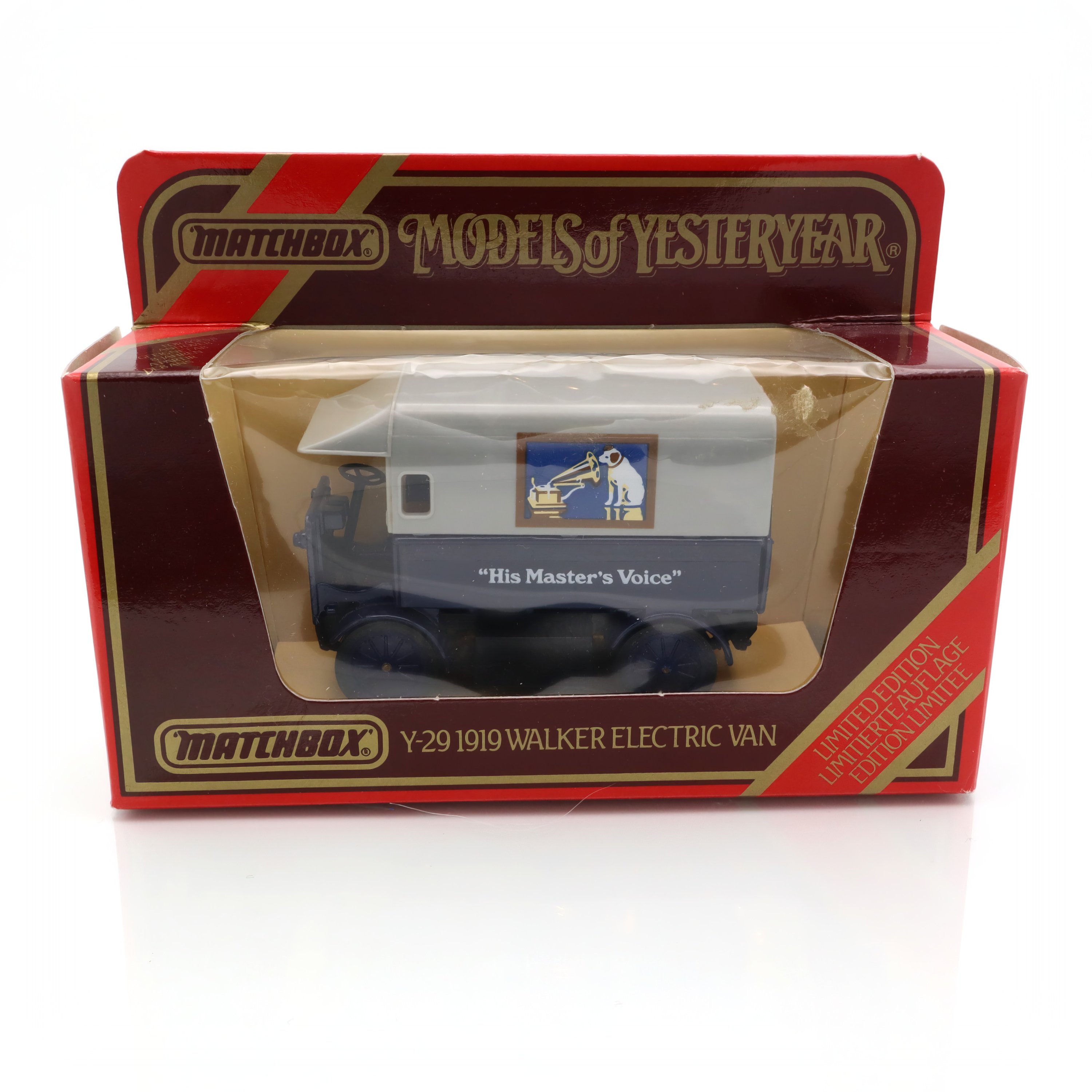 Y-29 1919 Walker Electric Van - Vintage Diecast - Collectible Model - Miniature Vehicle - Retro Transportation