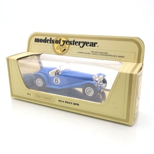 Y-3 1934 Riley MPH - Vintage Diecast Collectible - Classic Car Model - Matchbox Models Of Yesteryear - Detailed Scale Replica