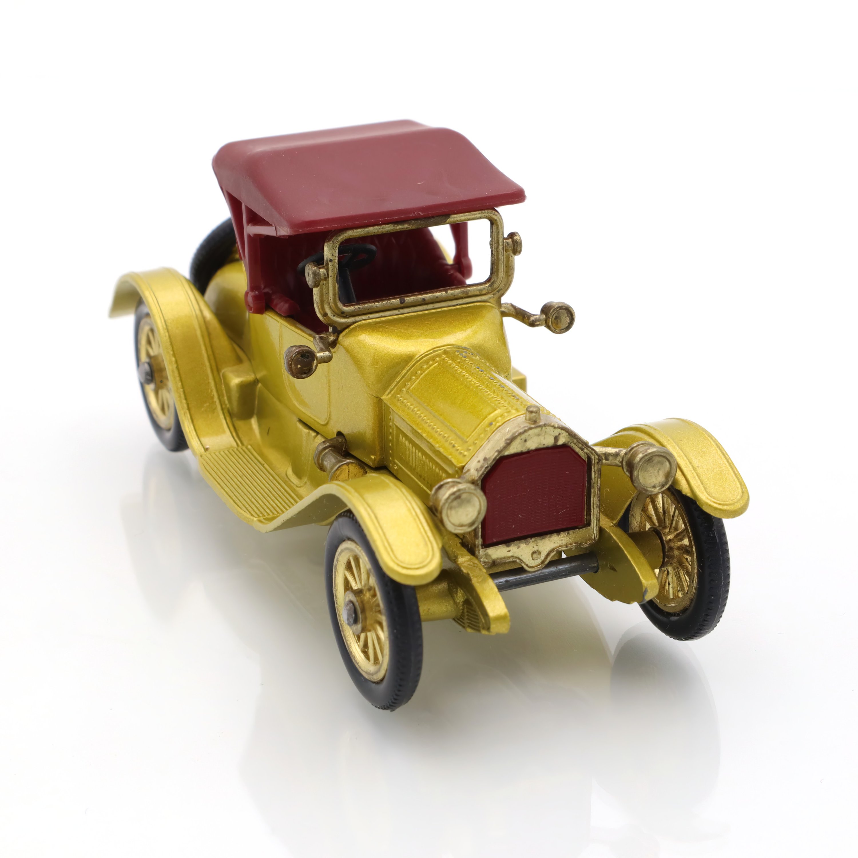 Y-6 1913 Cadillac Roadster - Vintage Diecast Car - Collectible Model - Antique Toy Vehicle - Matchbox Models Of Yesteryear