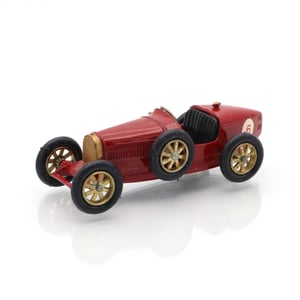 Y-6 Supercharged Bugatti Type 35 - 1:43 Scale - Vintage Collectible - Classic Race Car - Blue Diecast Model