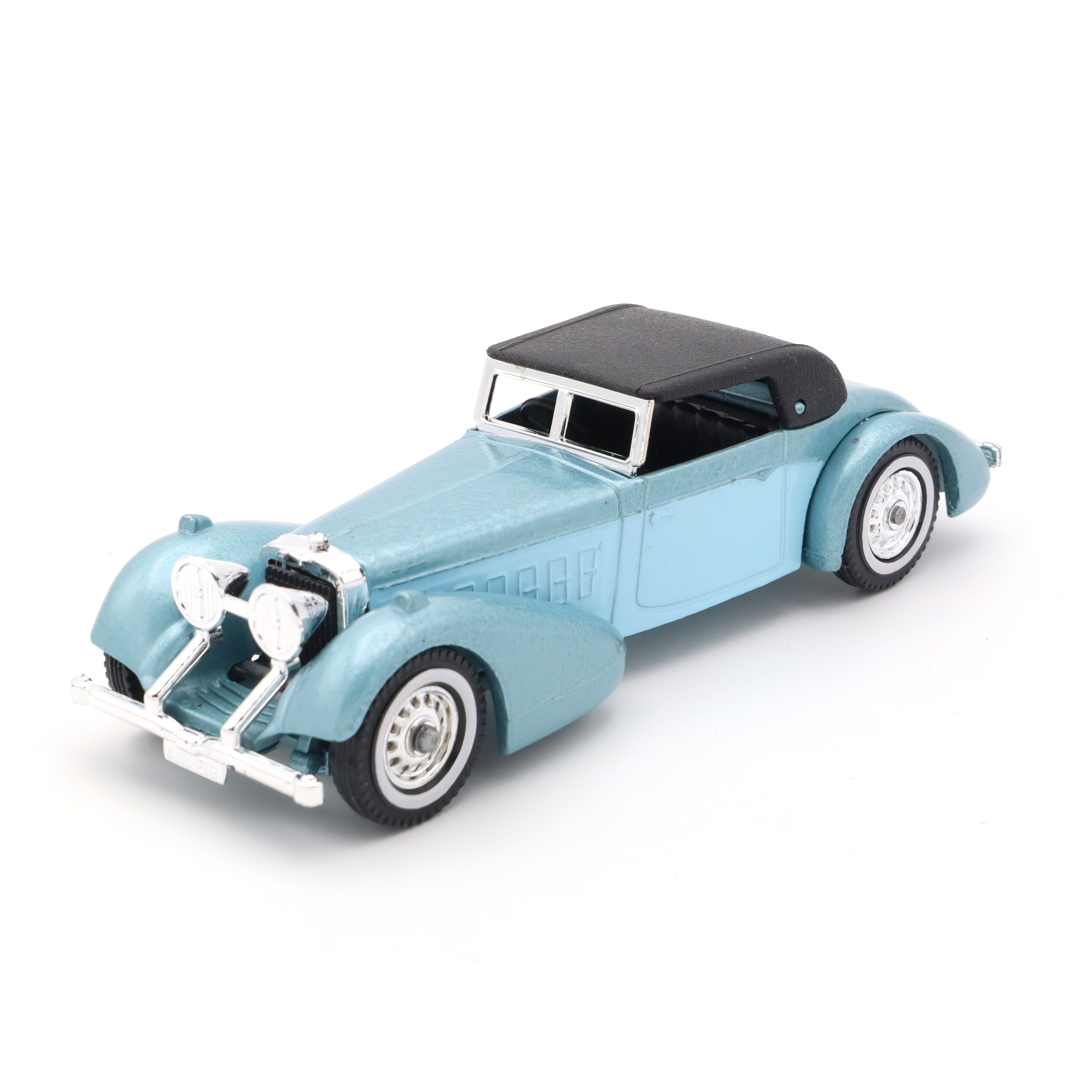 Y-17 Hispano Suiza Blue - Vintage Diecast Car - Collectible Toy Vehicle - Classic Auto Replica - Miniature Car Model