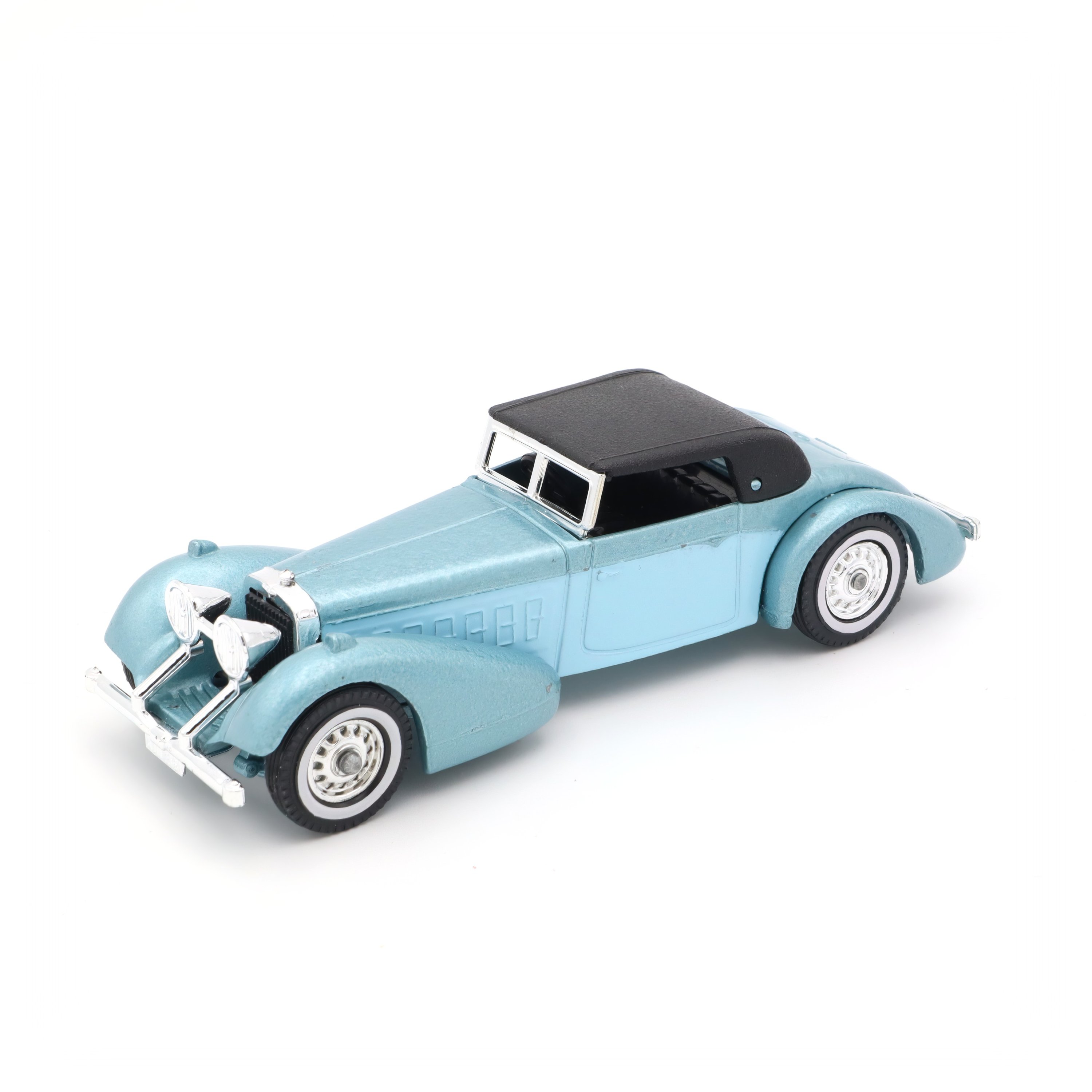 Y-17 Hispano Suiza Blue - Vintage Diecast Car - Collectible Toy Vehicle - Classic Auto Replica - Miniature Car Model