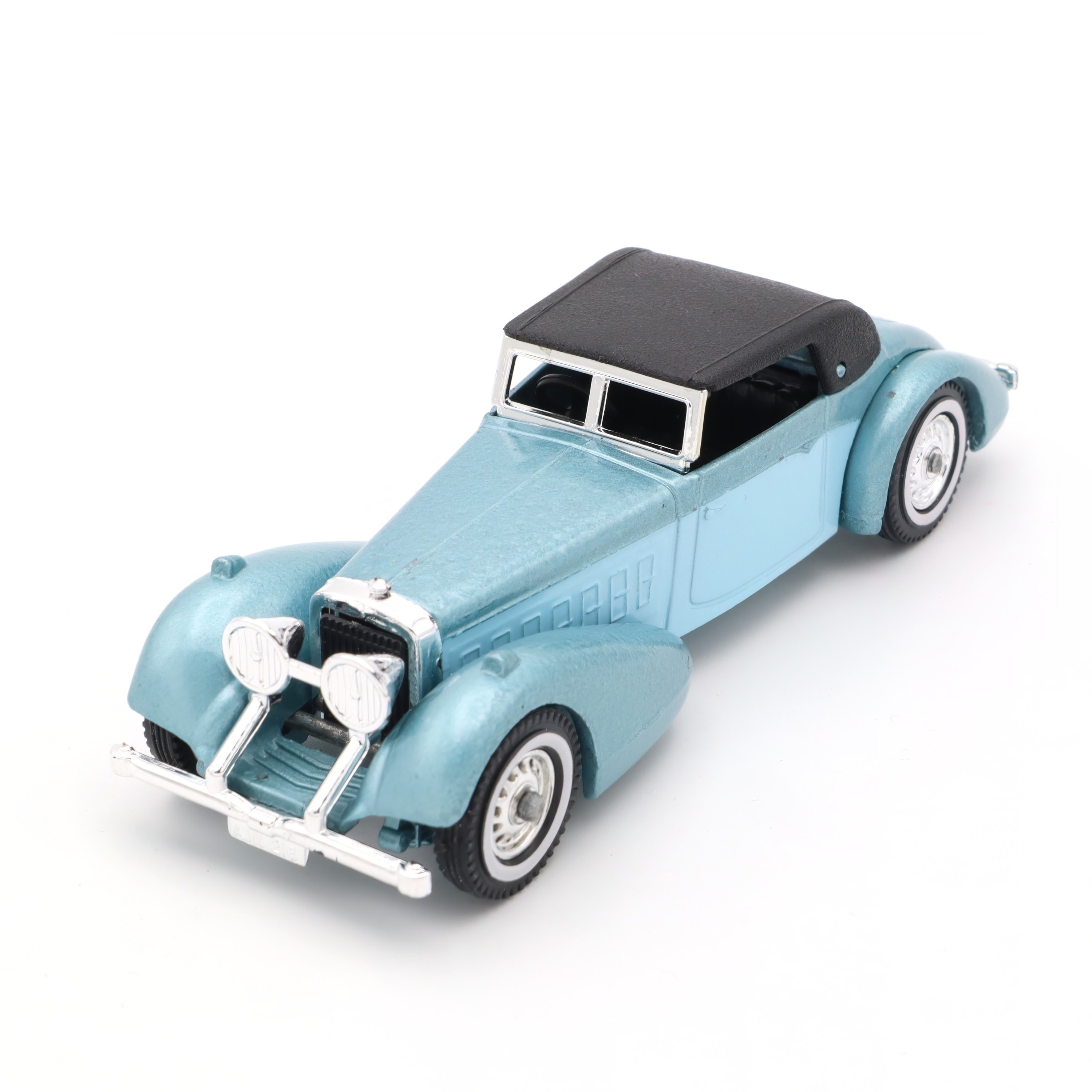 Y-17 Hispano Suiza Blue - Vintage Diecast Car - Collectible Toy Vehicle - Classic Auto Replica - Miniature Car Model