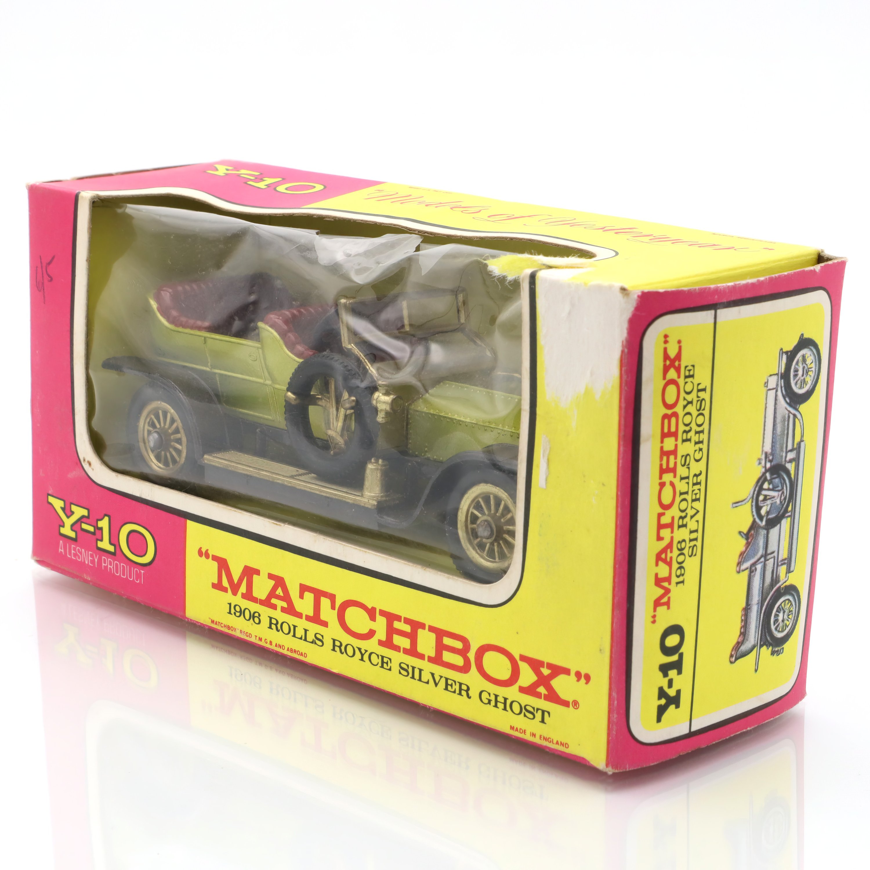 Y-10 1906 Rolls-Royce Silver Ghost - Vintage Collectible Diecast - Classic Luxury Automobile - Matchbox Models Of Yesteryear