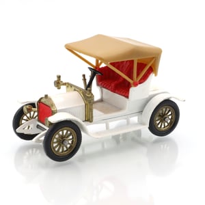 Y-4 1909 Opel Coupe - Vintage Diecast - Collectible Model - Matchbox Models Of Yesteryear - Classic Car Replica - Miniature Vehicle