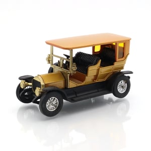 Y-5 1907 Peugeot - Vintage Collectible - Lesney Series - Blue Body - Cream Interior - Diecast Replica - Yesteryear Collection