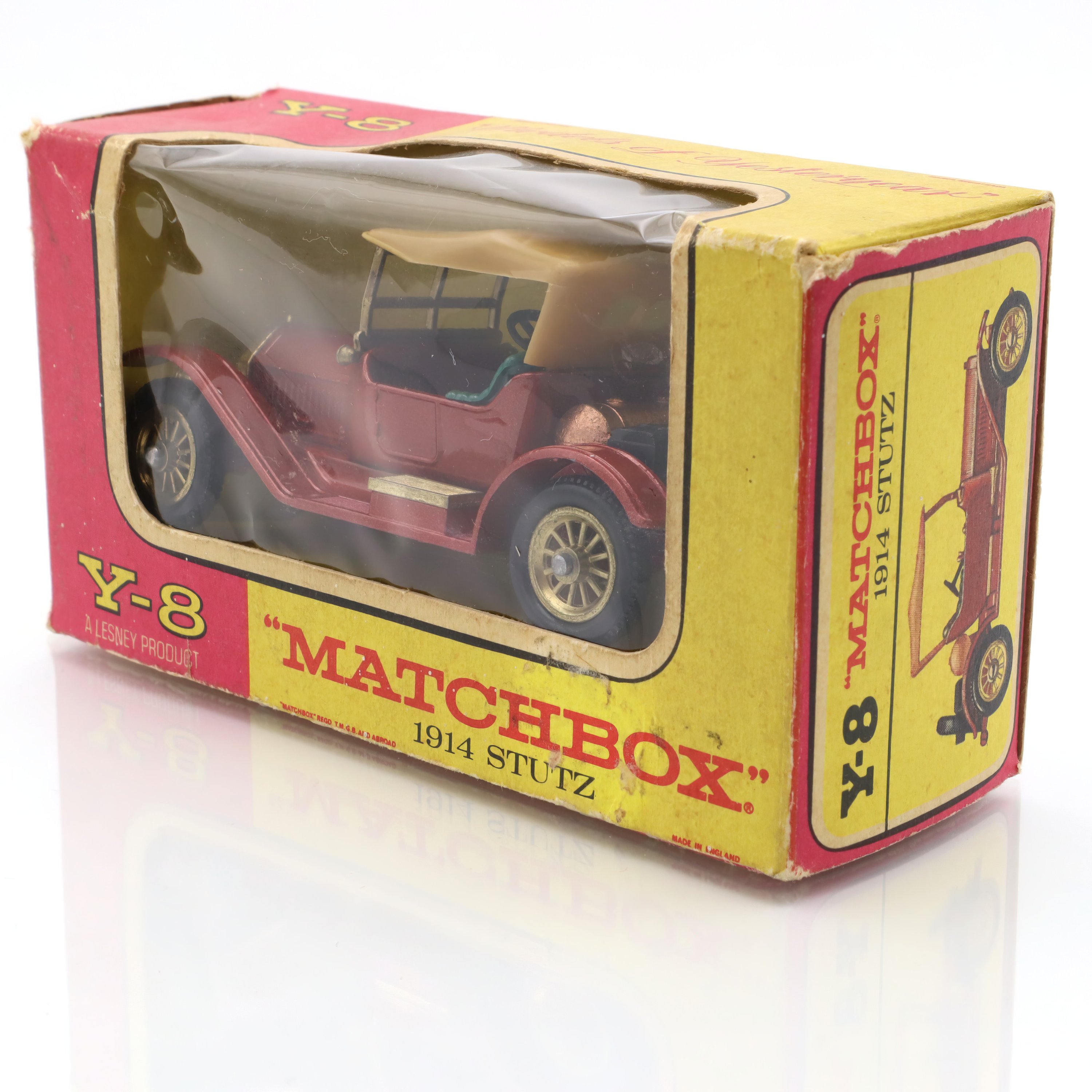 Y-8 Stutz - Vintage Collectible Diecast - Rare Matchbox Models Of Yesteryear - Limited Edition Toy Car - Antique Automobile Replica