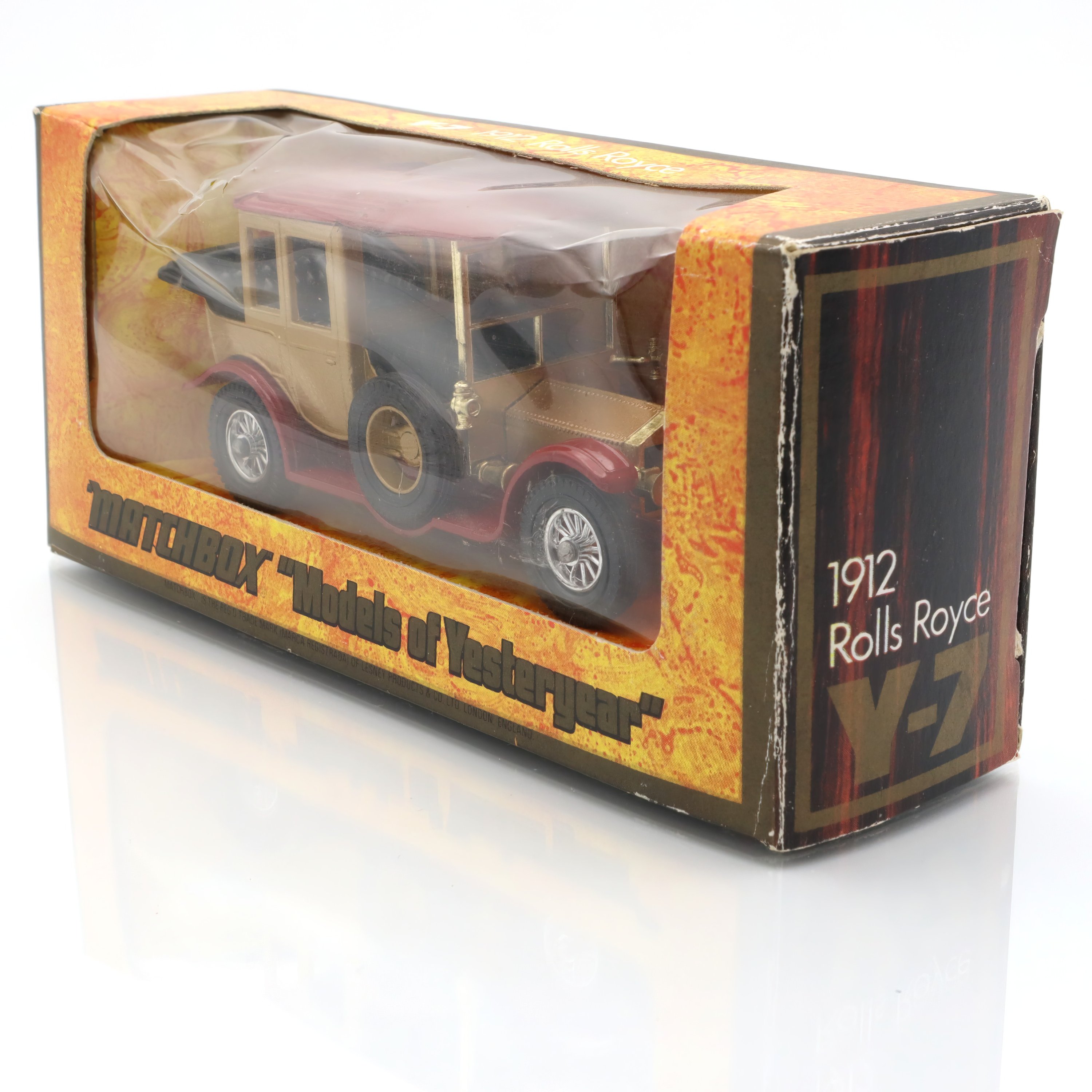 Y-7 1912 Rolls Royce - Vintage Collectible Diecast - Matchbox Models Of Yesteryear - Classic Luxury Vehicle - Miniature Car Replica
