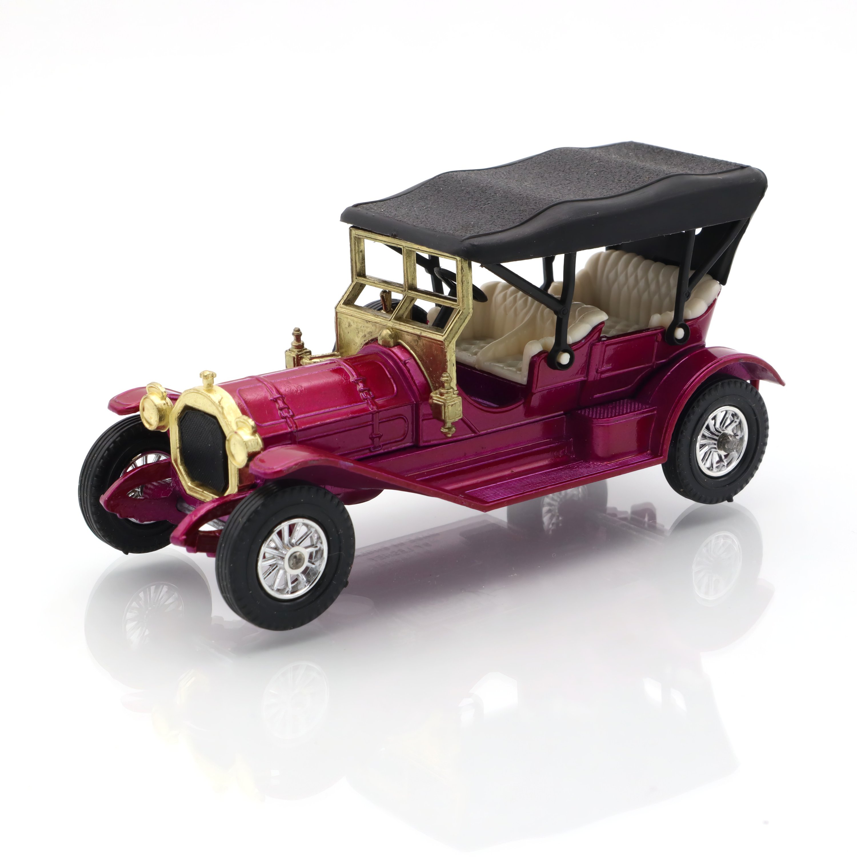 Y-12 1912 Thomas Flyabout - Vintage Collectible Toy Car - Diecast Model Vehicle - Antique Matchbox Series - Classic Ford Design