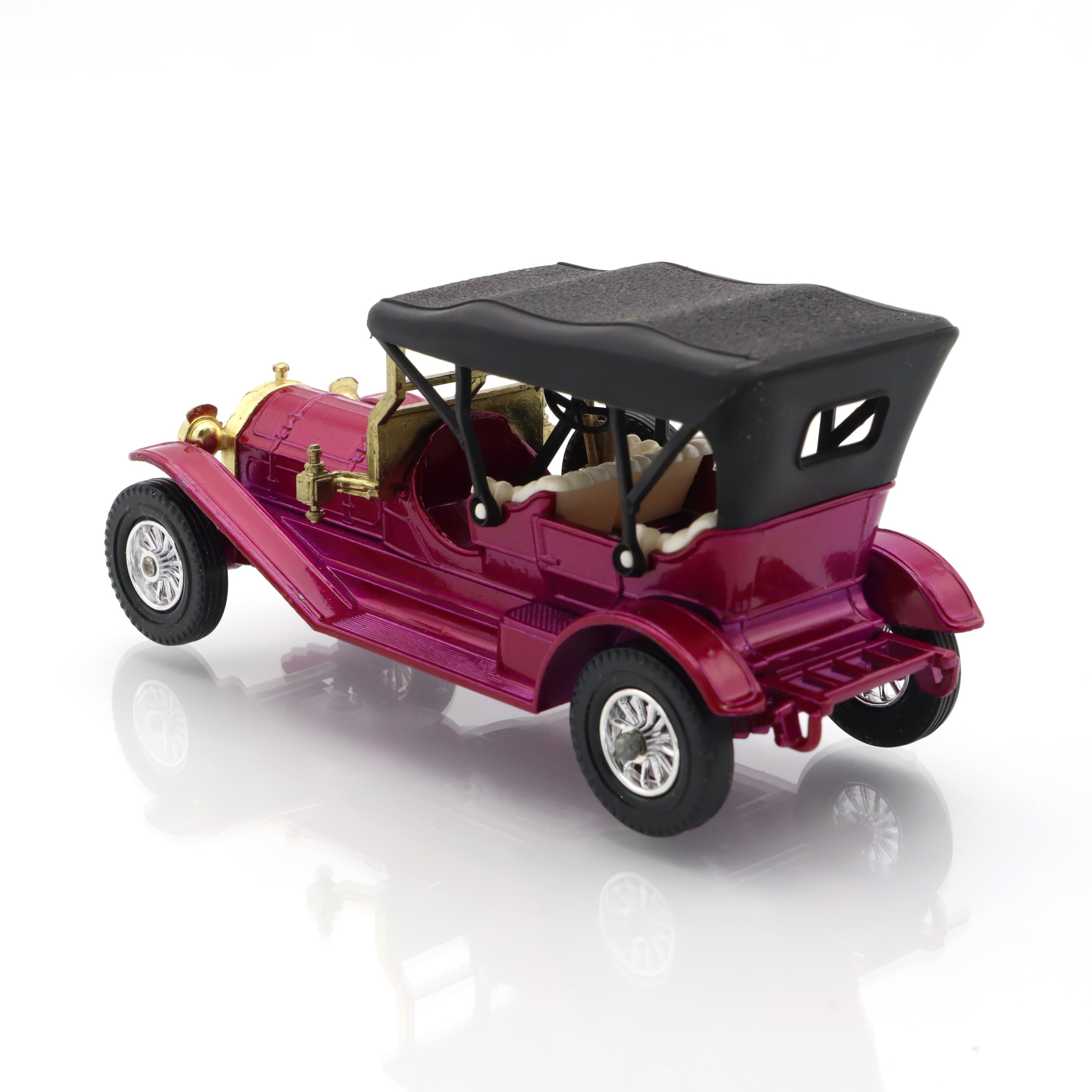 Y-12 1912 Thomas Flyabout - Vintage Collectible Toy Car - Diecast Model Vehicle - Antique Matchbox Series - Classic Ford Design