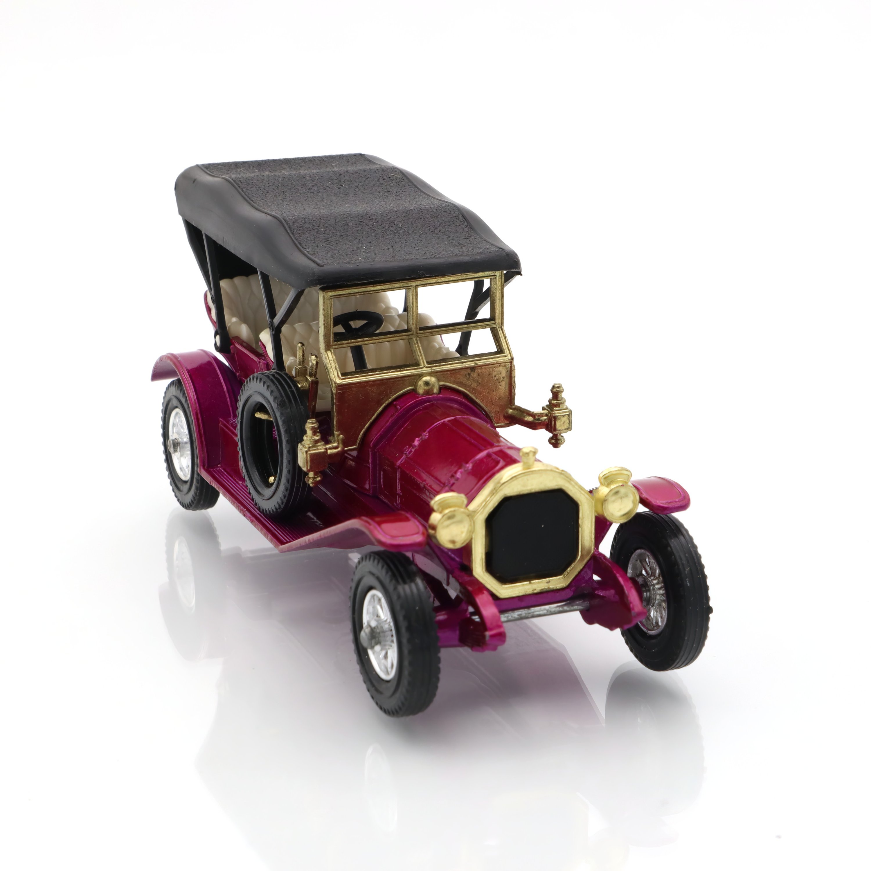 Y-12 1912 Thomas Flyabout - Vintage Collectible Toy Car - Diecast Model Vehicle - Antique Matchbox Series - Classic Ford Design