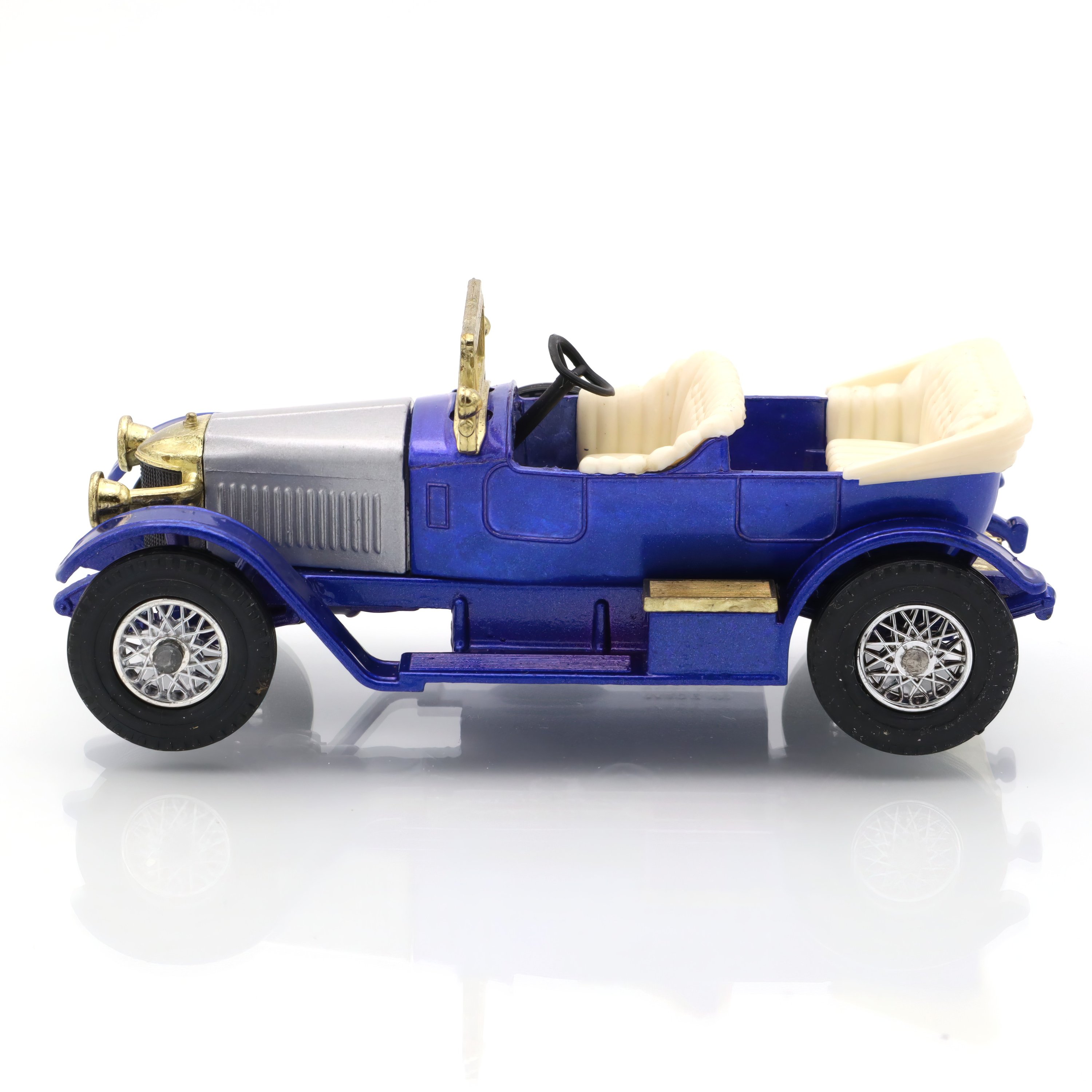 Y-21 Blue Prince Henry Vauxhall - Vintage Collectible Diecast Car - 1911 Model - Classic Toy Vehicle - Limited Edition Model