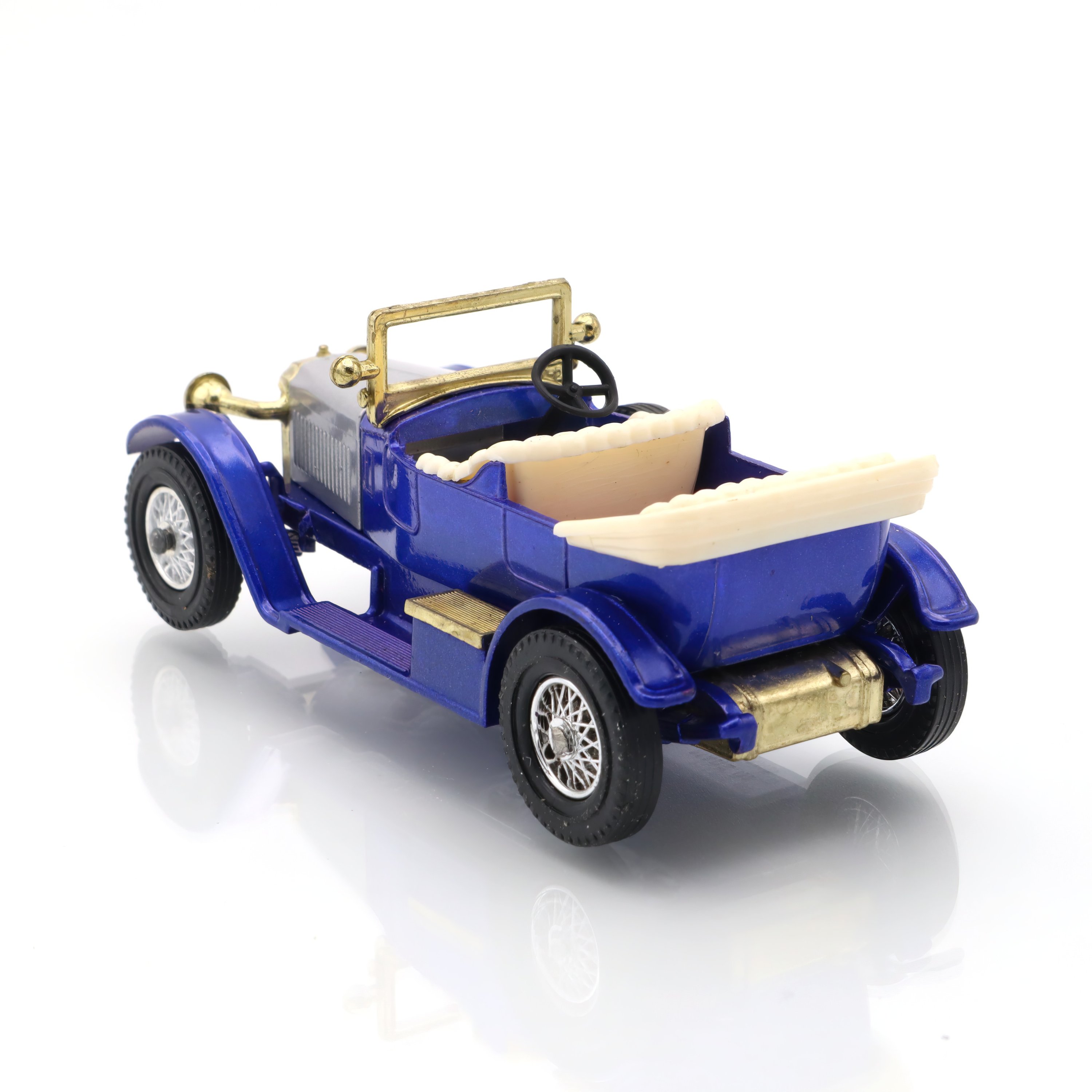 Y-21 Blue Prince Henry Vauxhall - Vintage Collectible Diecast Car - 1911 Model - Classic Toy Vehicle - Limited Edition Model