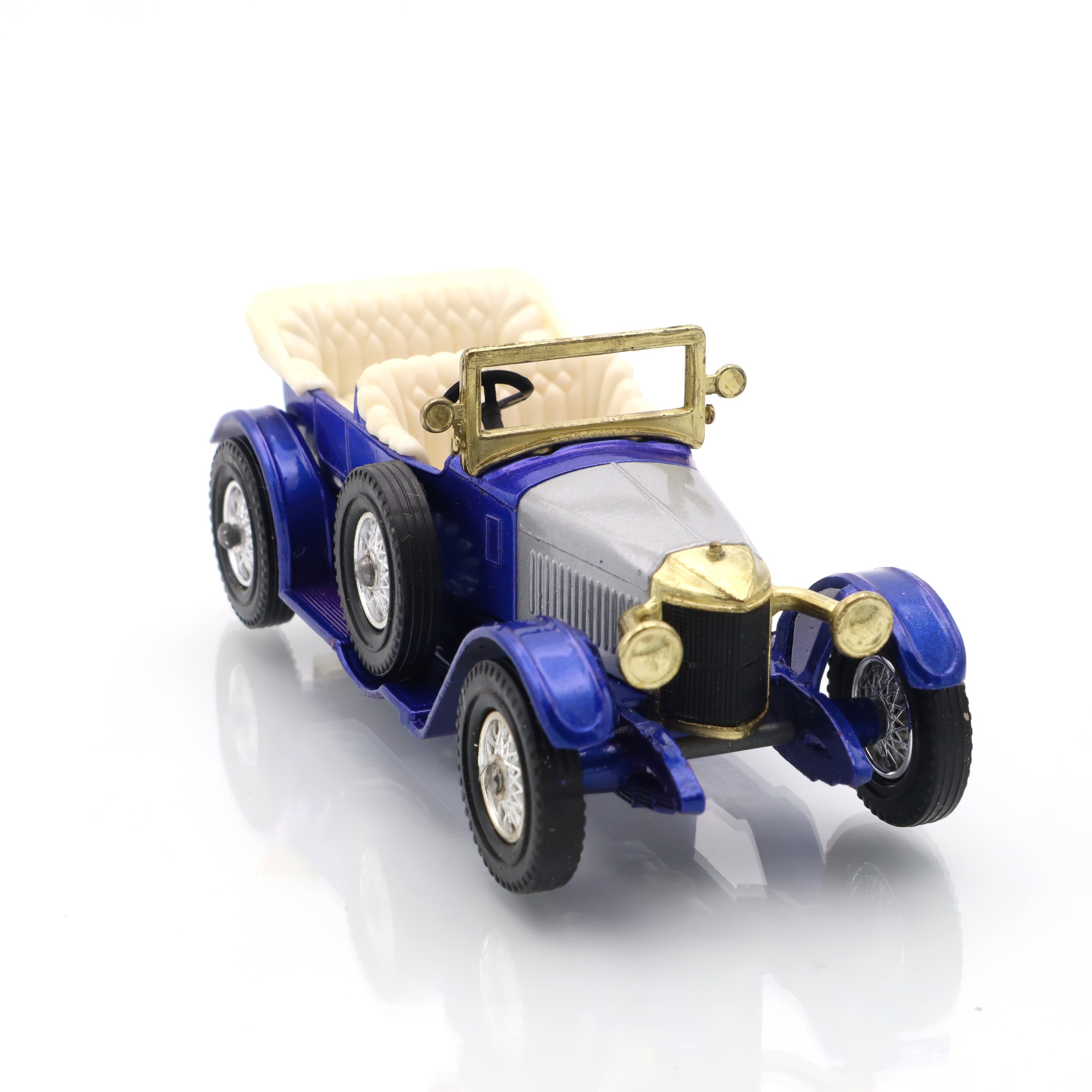 Y-21 Blue Prince Henry Vauxhall - Vintage Collectible Diecast Car - 1911 Model - Classic Toy Vehicle - Limited Edition Model