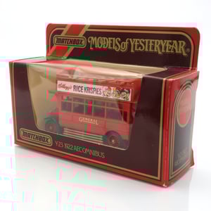 Y-23 Aec Omnibus - Vintage Diecast Model - Collector’s Edition - Classic British Vehicle - Retro Bus Replica
