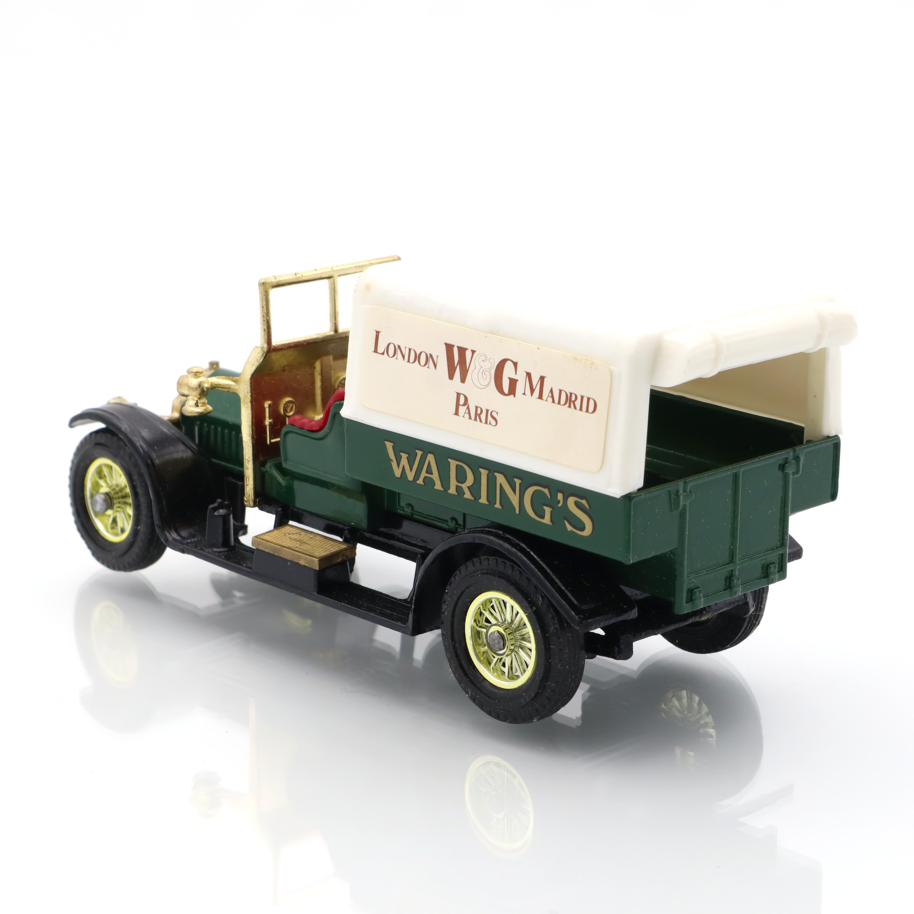 Y-13 Crossley 1918 Warning’s Truck - Vintage Diecast Model - Matchbox Collectible - Antique Toy Vehicle - Classic Car Replica