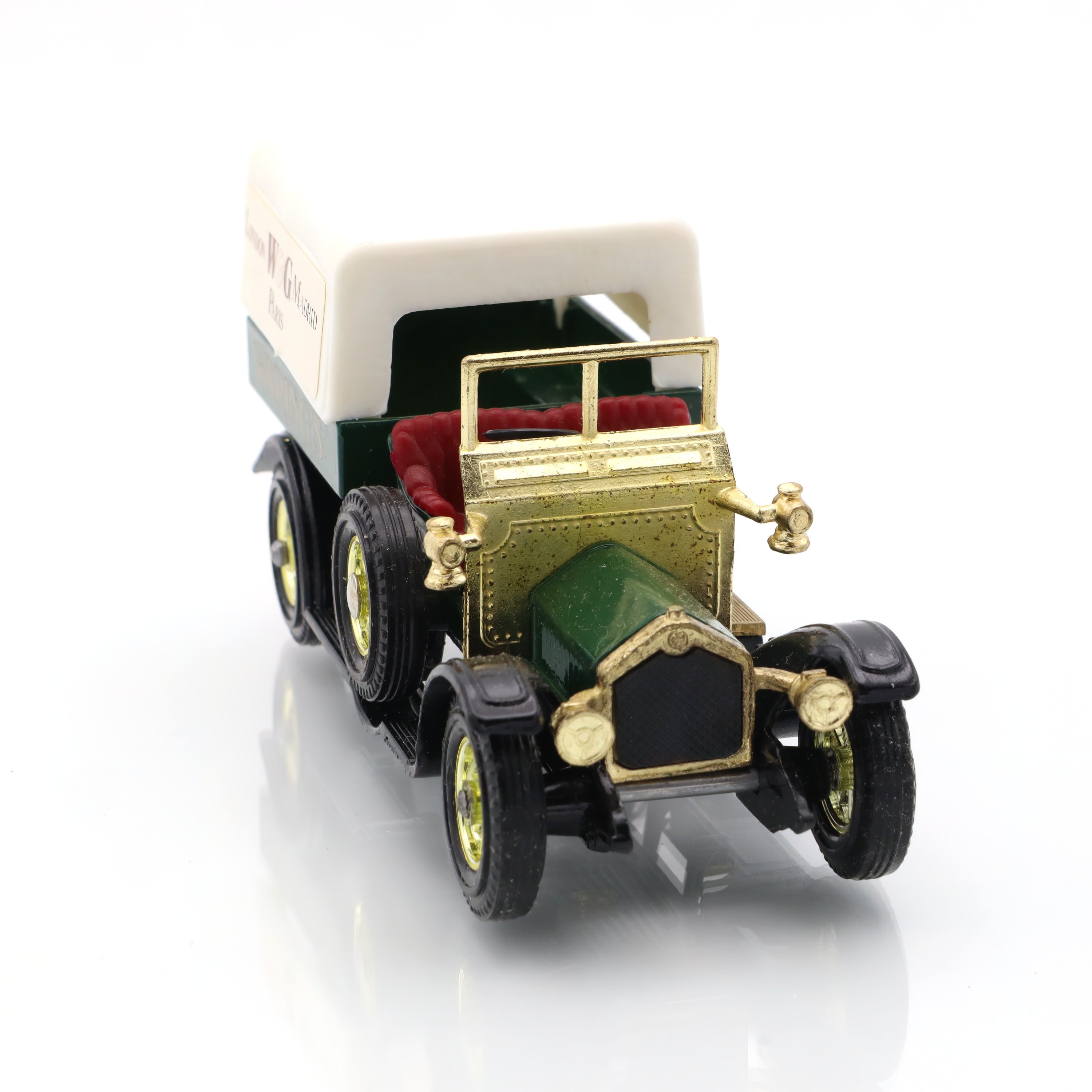 Y-13 Crossley 1918 Warning’s Truck - Vintage Diecast Model - Matchbox Collectible - Antique Toy Vehicle - Classic Car Replica