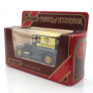 Y-5 Talbot Van Dunlop - Vintage Collectible - Diecast Model - Antique Style Toy - Matchbox Models Of Yesteryear - Classic Vehicle Replica